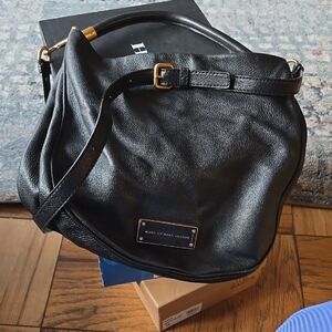 Marc by Marc Jacobs Black Leather Shoulder Bag